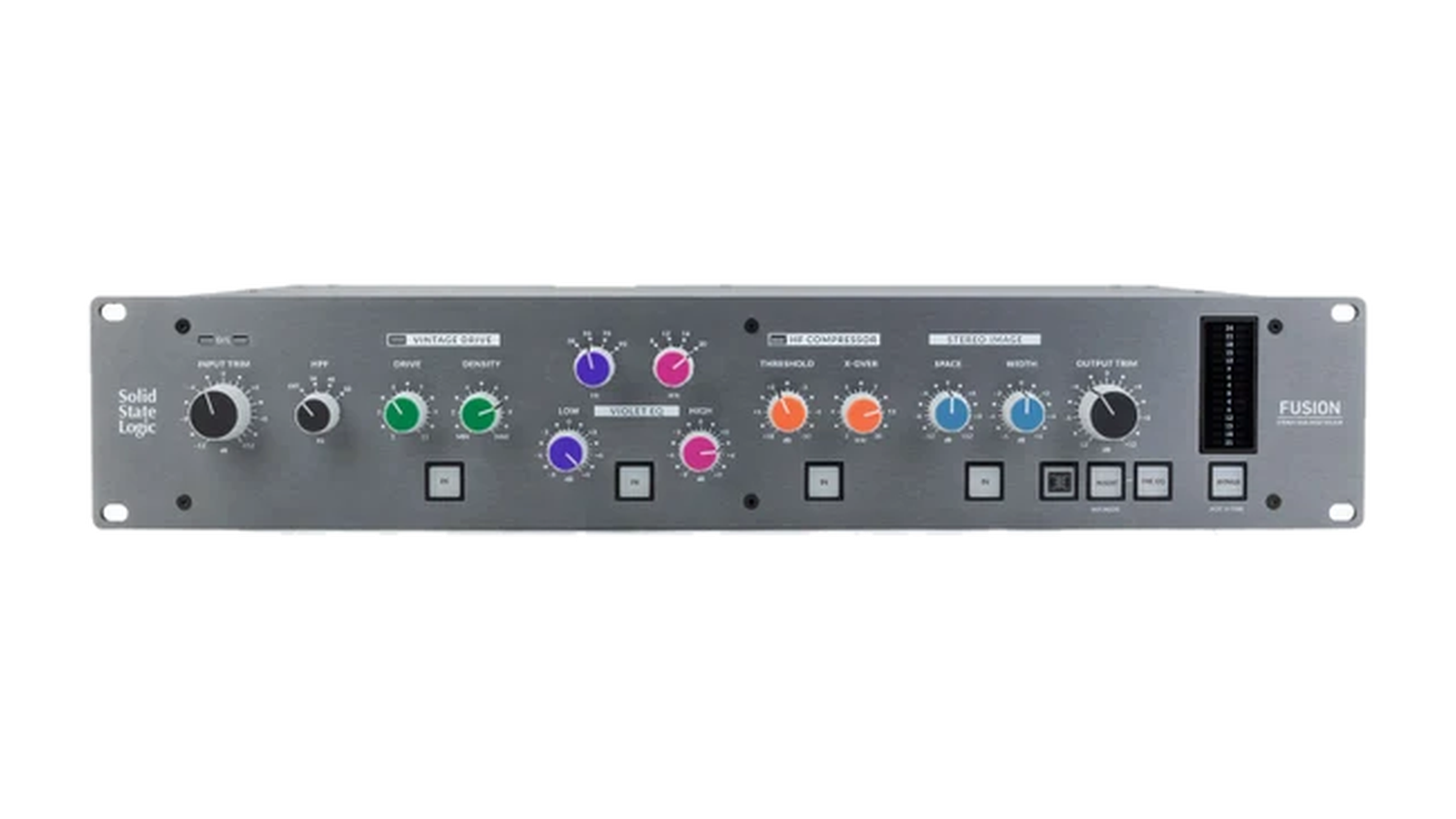 Processeur de mastering stéréo Solid State Logic Fusion, vue de face